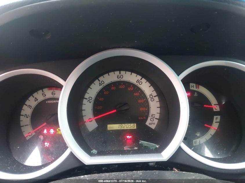 2013 Toyota Tacoma VIN 5TFLU4EN9DX056318 IAAI salvage auction — NORMAL WEAR, Original (Texas), sold $2,850 on 2026-07-29 (photo 7)