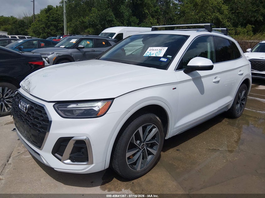 2023 Audi Q5 VIN WA1EAAFY5P2069409 IAAI salvage auction — FRONT END, Enterprise Vehicles Clear Only (Texas), sold $11,900 on 2026-07-23 (photo 2)