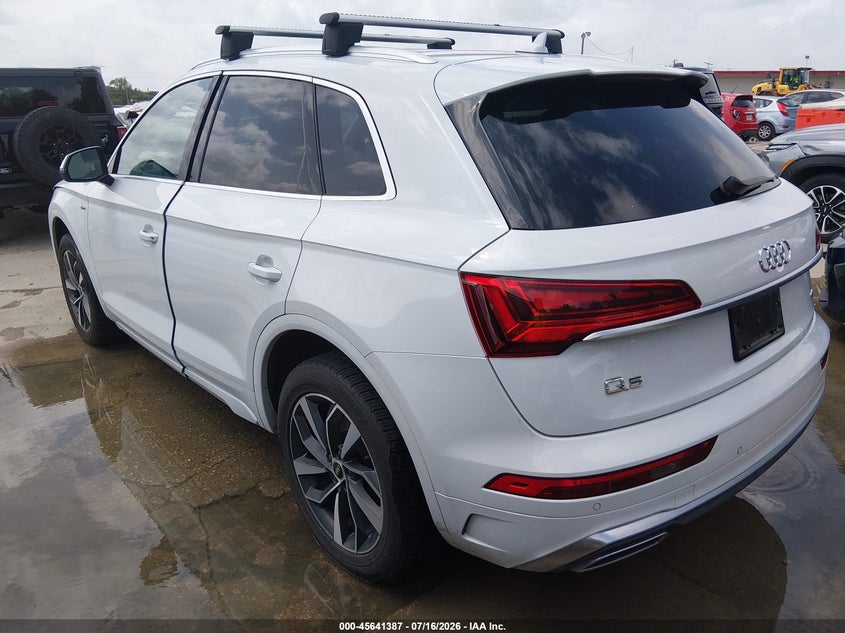 2023 Audi Q5 VIN WA1EAAFY5P2069409 IAAI salvage auction — FRONT END, Enterprise Vehicles Clear Only (Texas), sold $11,900 on 2026-07-23 (photo 3)