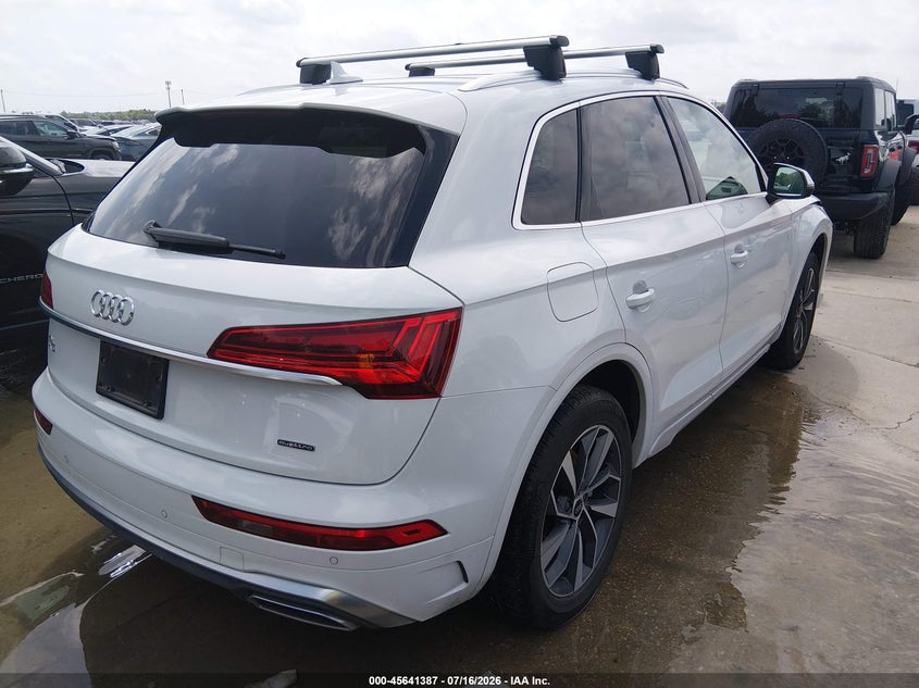 2023 Audi Q5 VIN WA1EAAFY5P2069409 IAAI salvage auction — FRONT END, Enterprise Vehicles Clear Only (Texas), sold $11,900 on 2026-07-23 (photo 4)