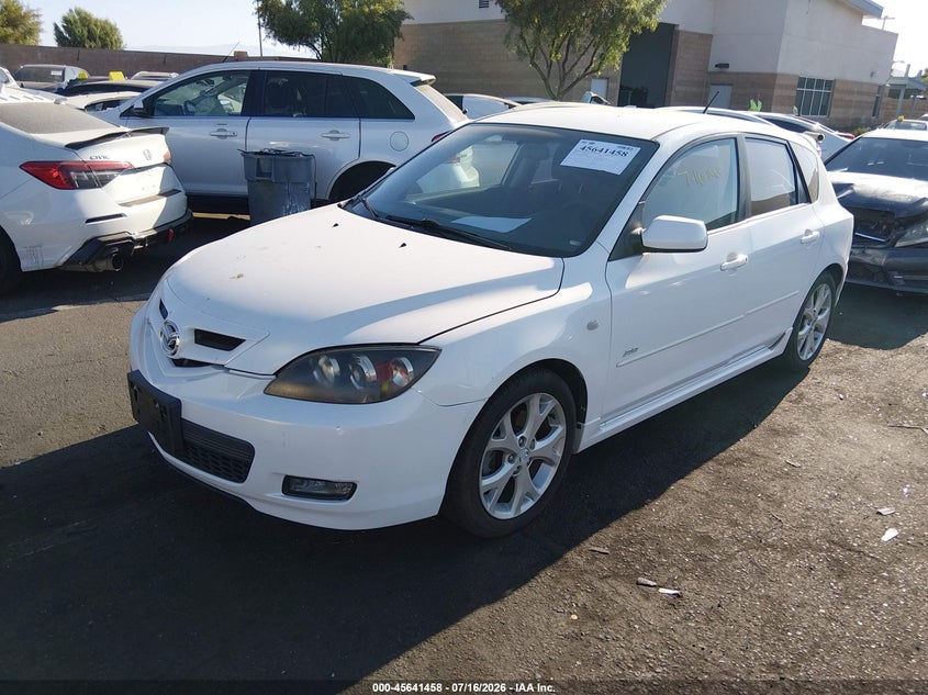 2009 Mazda 3 VIN JM1BK344191243860 IAAI salvage auction — RIGHT REAR, Salvage Certificate (California), sold $225 on 2026-07-24 (photo 2)
