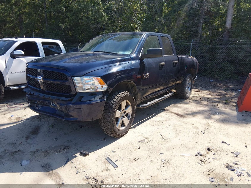 2015 Ram 1500 VIN 1C6RR7FT1FS670796 IAAI salvage auction — FRONT & REAR, Salvage (South Carolina), sold $825 on 2026-08-22 (photo 2)