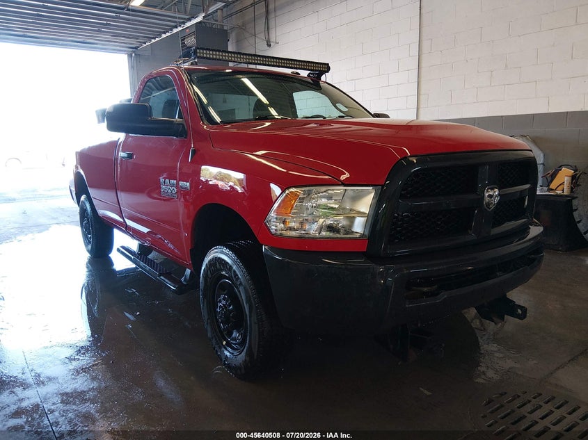 2018 Ram 3500 VIN 3C63R3AT7JG387003 IAAI salvage auction — LEFT SIDE, Sf97 (New York), sold $8,200 on 2026-08-20 (photo 1)