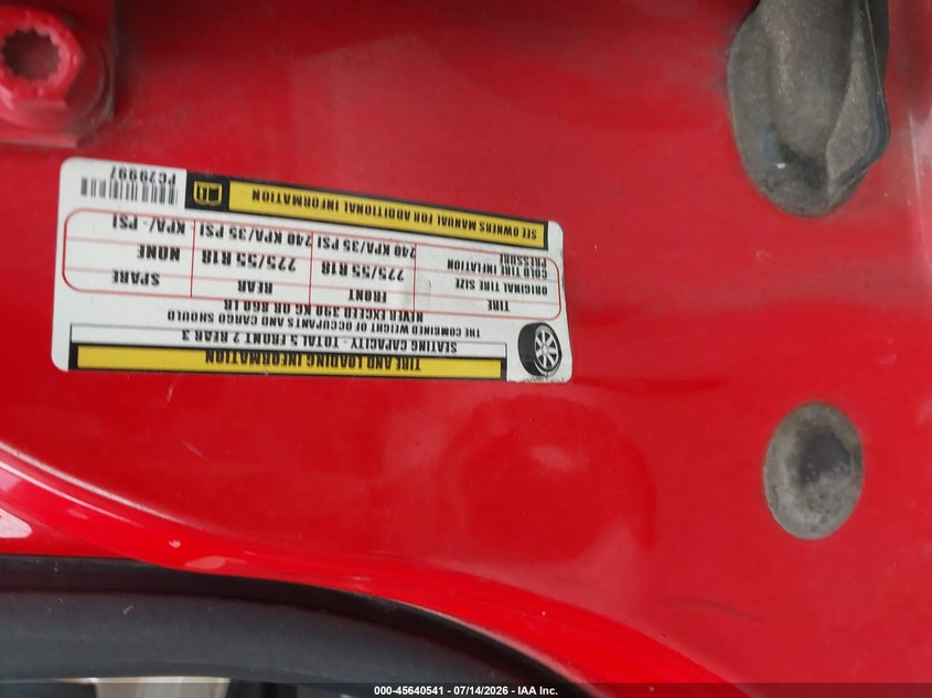2015 Jeep Renegade VIN ZACCJABT0FPC29997 IAAI salvage auction — FRONT END, Salvage Title, sold $250 on 2026-07-29 (photo 9)