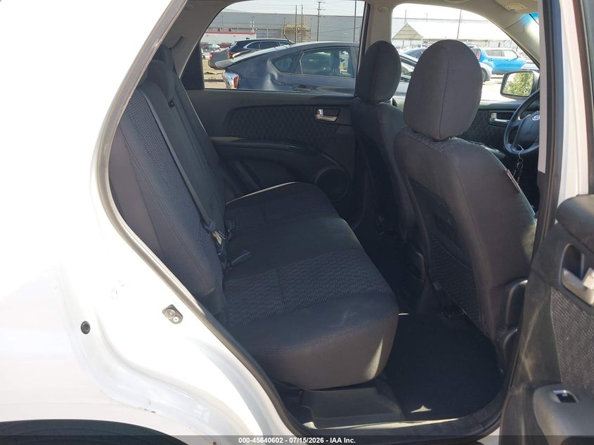 2008 Kia Sportage VIN KNDJF723X87506974 IAAI salvage auction — NORMAL WEAR, Clear - Dealer Only (California), sold $25 on 2026-07-21 (photo 8)