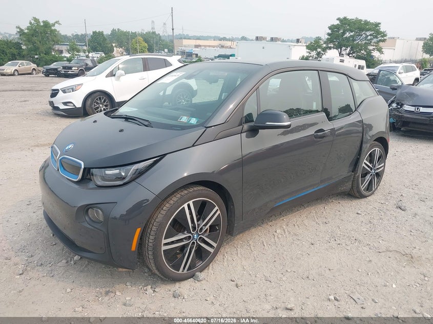 2015 BMW I3 VIN WBY1Z4C50FV500727 IAAI salvage auction — LEFT REAR, Salvage (Pennsylvania), sold $3,250 on 2026-07-30 (photo 2)