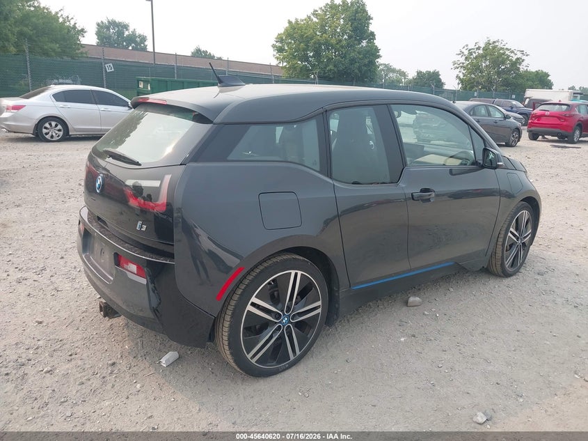 2015 BMW I3 VIN WBY1Z4C50FV500727 IAAI salvage auction — LEFT REAR, Salvage (Pennsylvania), sold $3,250 on 2026-07-30 (photo 4)