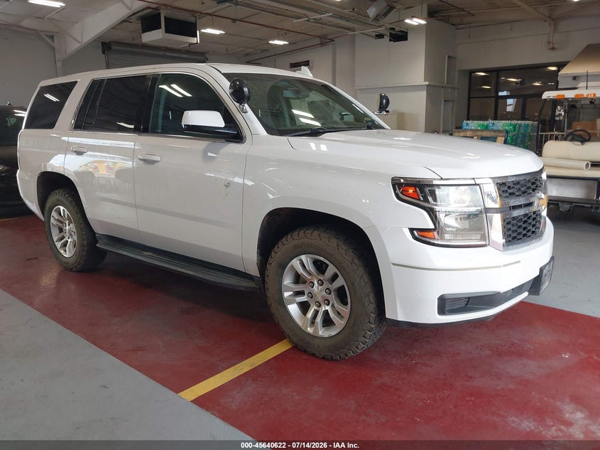 2018 Chevrolet Tahoe VIN 1GNSKFEC9JR317613 — IAAI salvage auction photo