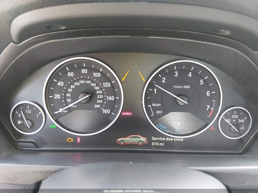 2017 BMW 3er VIN WBA8E1C30HA029680 IAAI salvage auction — FRONT END, Salvage Title, sold $5,400 on 2026-08-02 (photo 7)