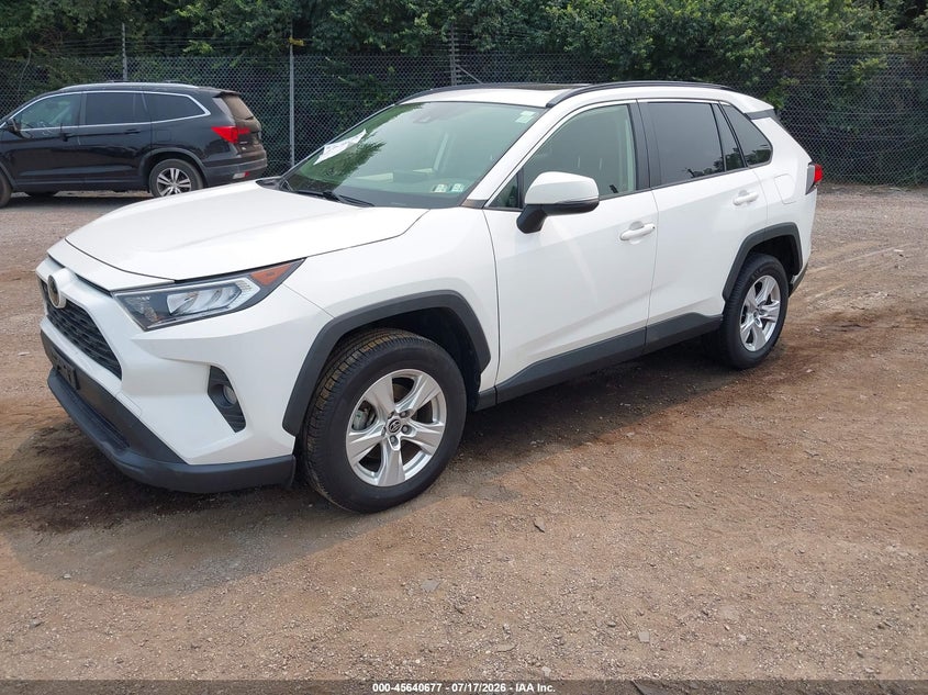 2019 Toyota Rav 4 VIN JTMP1RFV1KD501154 IAAI salvage auction — WATER/FLOOD, Salvage (Pennsylvania), sold $7,600 on 2026-07-31 (photo 2)