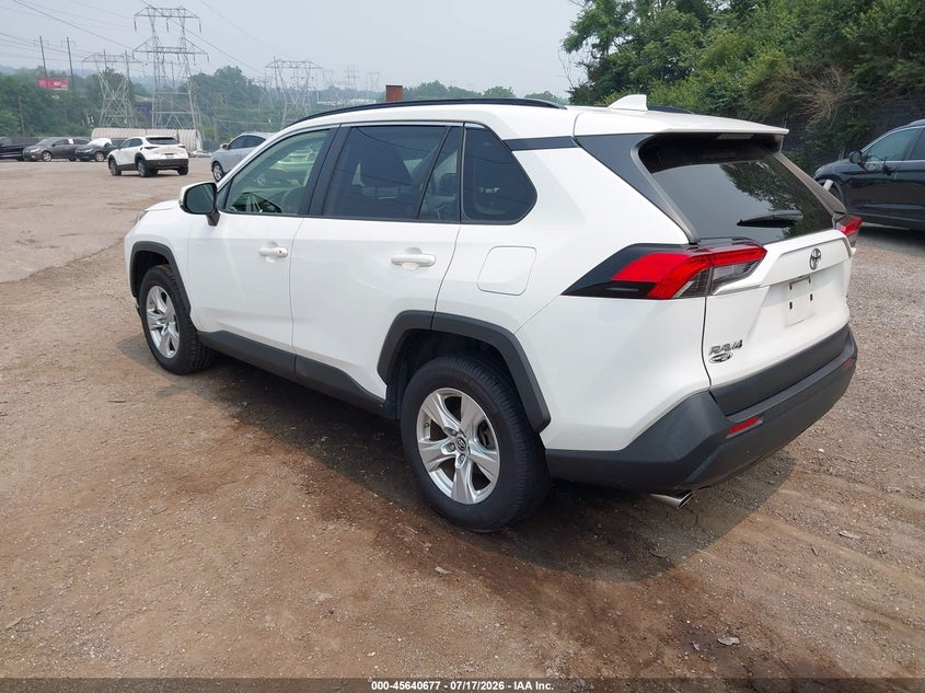 2019 Toyota Rav 4 VIN JTMP1RFV1KD501154 IAAI salvage auction — WATER/FLOOD, Salvage (Pennsylvania), sold $7,600 on 2026-07-31 (photo 3)
