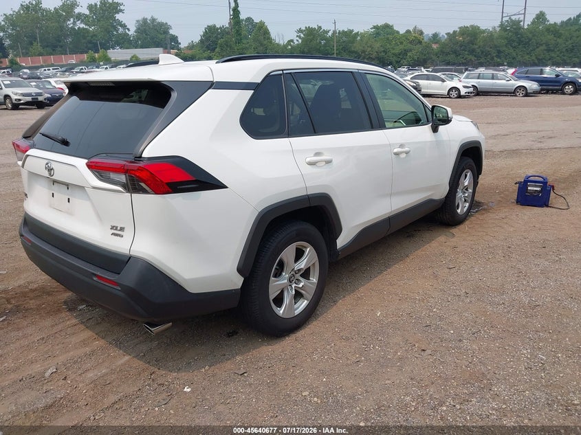 2019 Toyota Rav 4 VIN JTMP1RFV1KD501154 IAAI salvage auction — WATER/FLOOD, Salvage (Pennsylvania), sold $7,600 on 2026-07-31 (photo 4)
