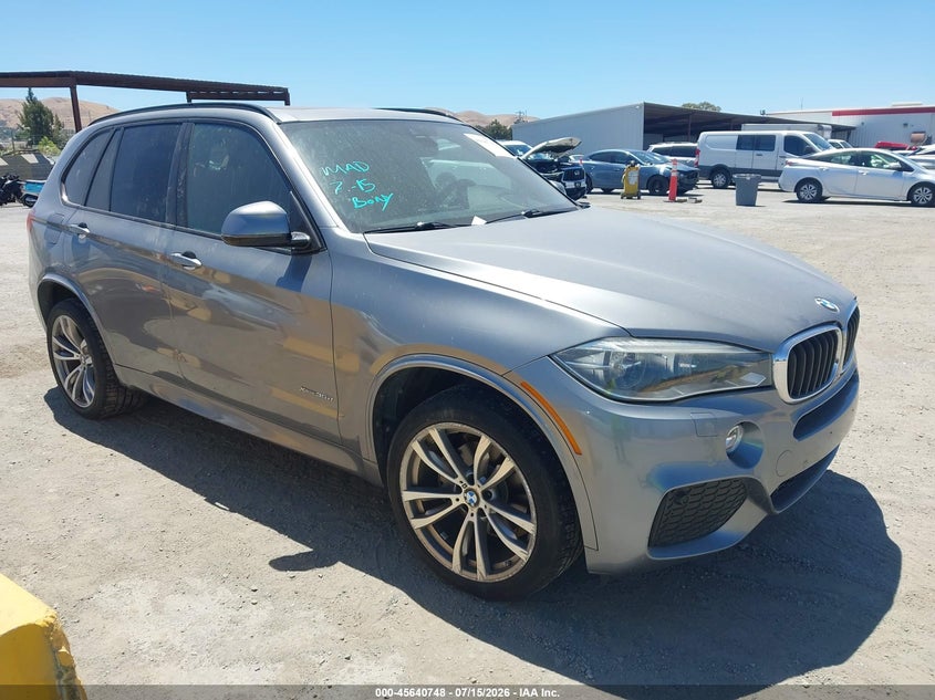 2015 BMW X5 VIN 5UXKS4C58F0N08452 IAAI salvage auction — NORMAL WEAR, Clear - Dealer Only (California), sold $9,100 on 2026-07-23 (photo 1)