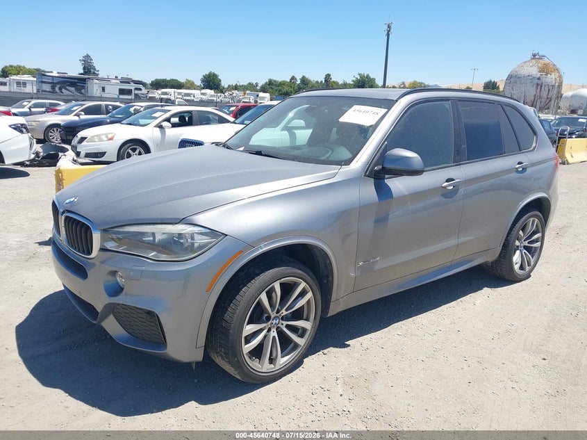 2015 BMW X5 VIN 5UXKS4C58F0N08452 IAAI salvage auction — NORMAL WEAR, Clear - Dealer Only (California), sold $9,100 on 2026-07-23 (photo 2)