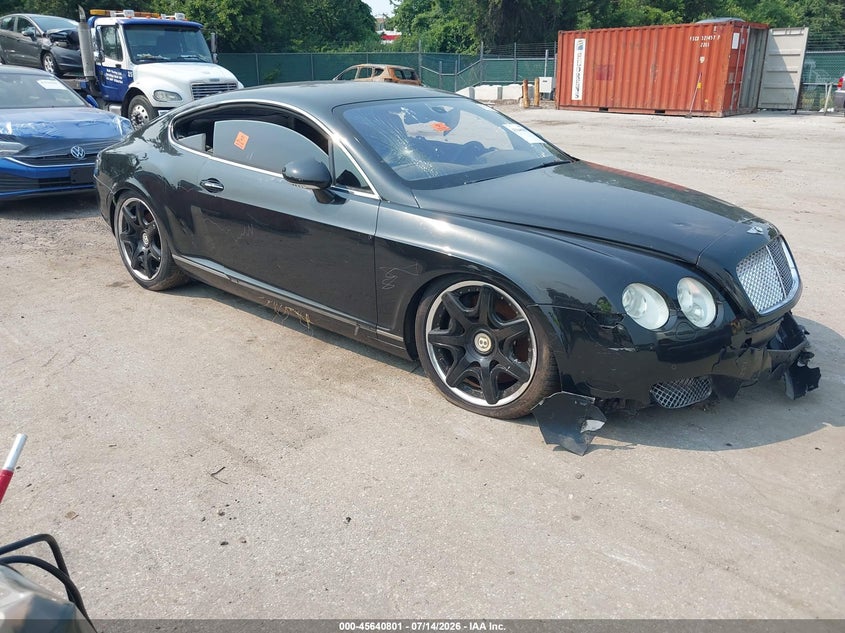 2005 Bentley Continental VIN SCBCR63W25C023892 IAAI salvage auction — BIO HAZARD, Salvage (Virginia), sold $2,800 on 2026-07-30 (photo 1)