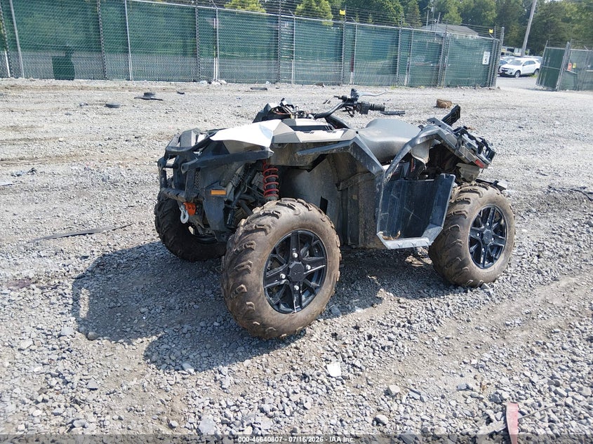 2022 Polaris Sportsman VIN 4XASXE857NB206534 IAAI salvage auction — REAR END, Bill Of Sale (West Virginia), sold $1,400 on 2026-08-19 (photo 2)