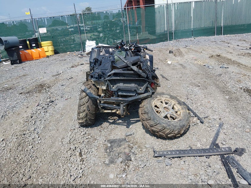 2022 Polaris Sportsman VIN 4XASXE857NB206534 IAAI salvage auction — REAR END, Bill Of Sale (West Virginia), sold $1,400 on 2026-08-19 (photo 6)