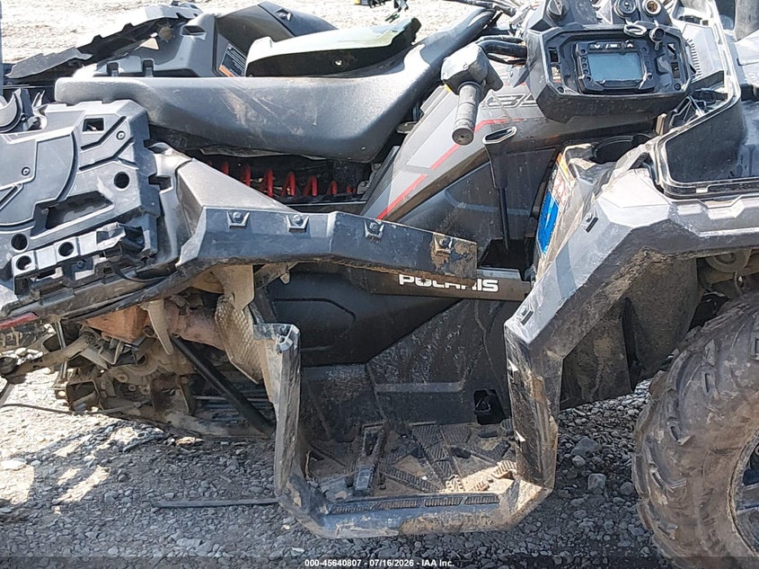 2022 Polaris Sportsman VIN 4XASXE857NB206534 IAAI salvage auction — REAR END, Bill Of Sale (West Virginia), sold $1,400 on 2026-08-19 (photo 8)
