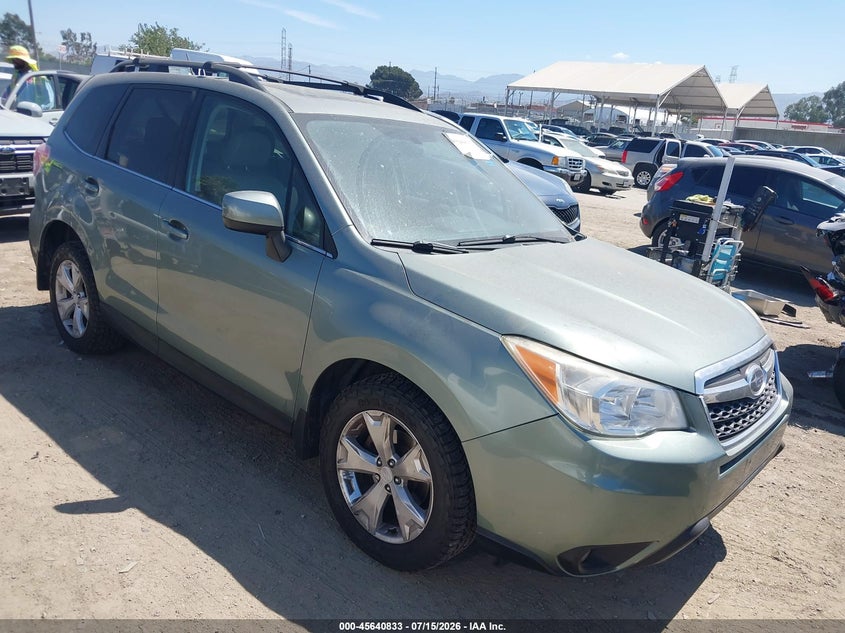 2014 Subaru Forester VIN JF2SJAHC4EH538706 IAAI salvage auction — UNKNOWN, Clear-Dealer Only (Idaho), sold $2,250 on 2026-07-22 (photo 1)