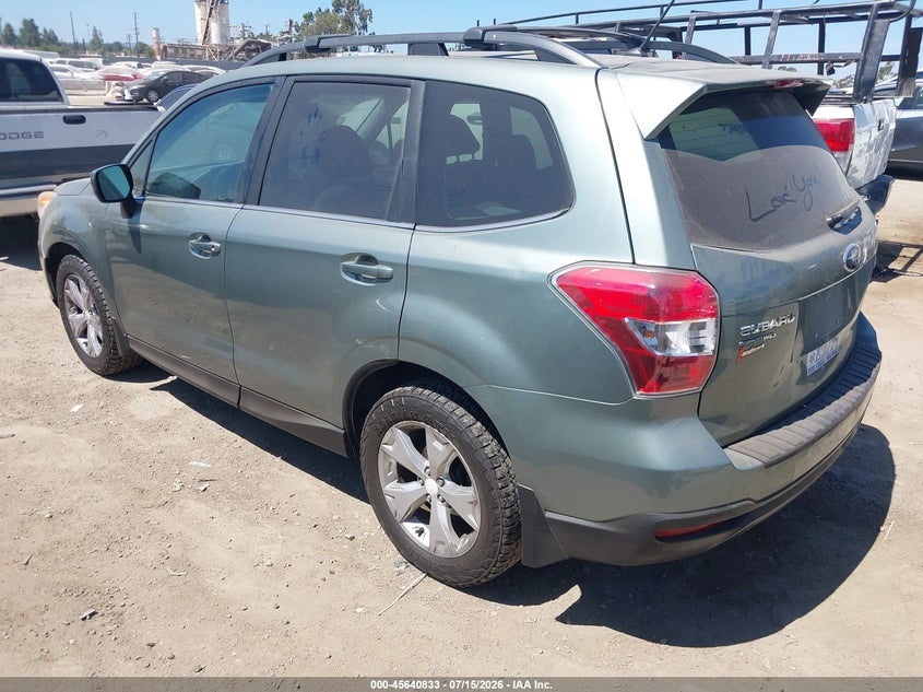 2014 Subaru Forester VIN JF2SJAHC4EH538706 IAAI salvage auction — UNKNOWN, Clear-Dealer Only (Idaho), sold $2,250 on 2026-07-22 (photo 3)