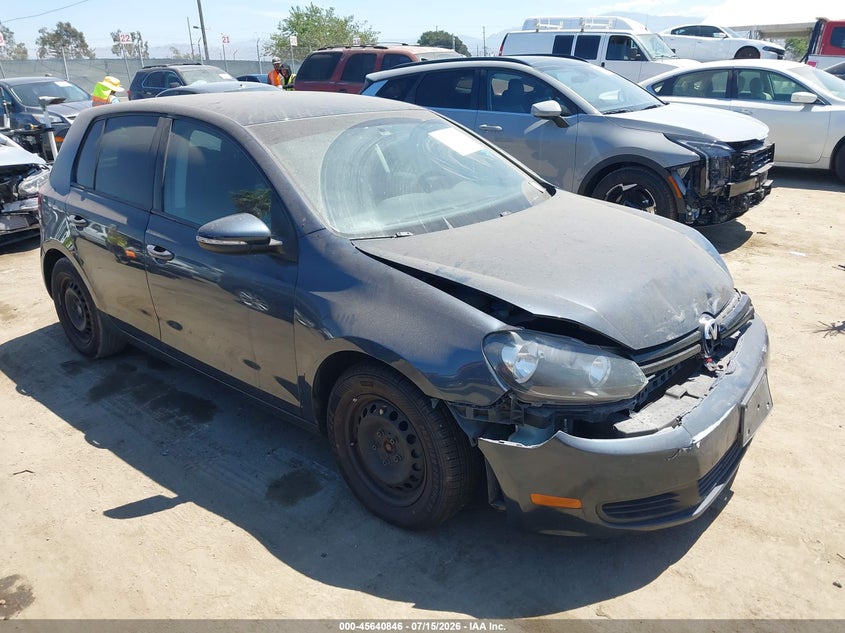 2014 Volkswagen Golf VIN WVWDB7AJ8EW011988 IAAI salvage auction — NORMAL WEAR, Clear - Dealer Only (California), sold $700 on 2026-07-29 (photo 1)