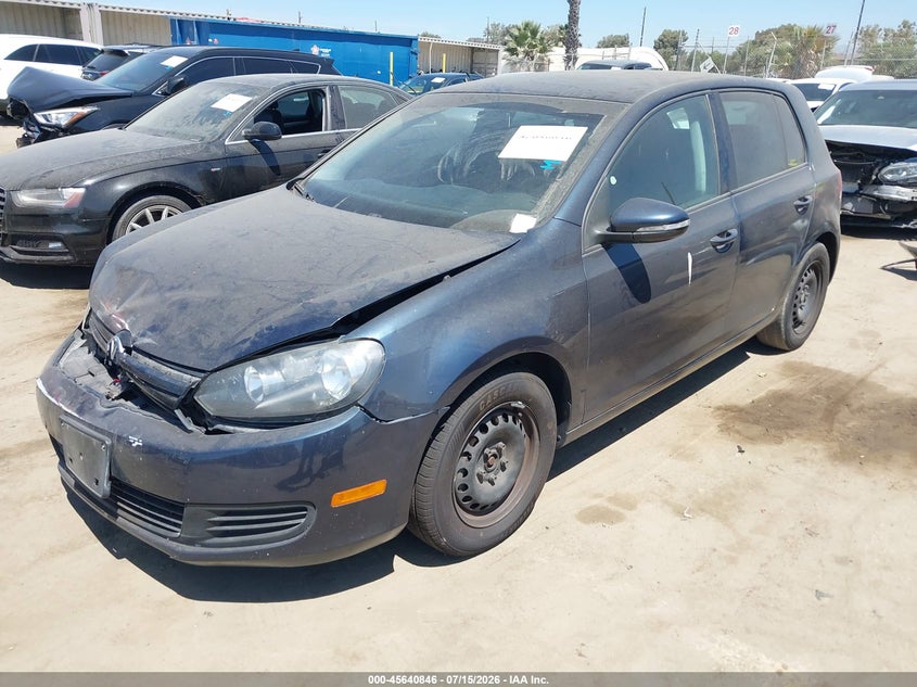 2014 Volkswagen Golf VIN WVWDB7AJ8EW011988 IAAI salvage auction — NORMAL WEAR, Clear - Dealer Only (California), sold $700 on 2026-07-29 (photo 2)