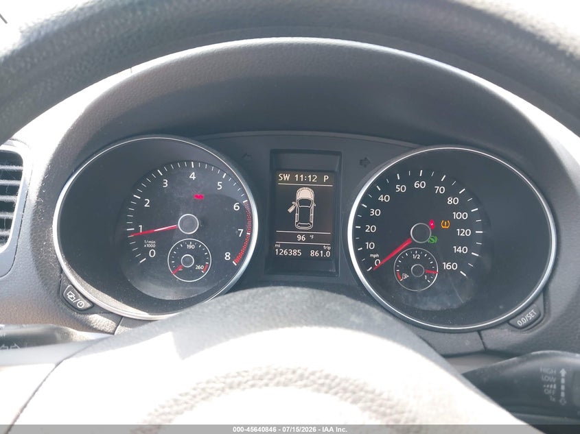 2014 Volkswagen Golf VIN WVWDB7AJ8EW011988 IAAI salvage auction — NORMAL WEAR, Clear - Dealer Only (California), sold $700 on 2026-07-29 (photo 7)