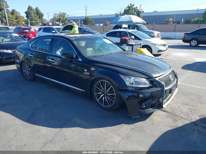 2014 Lexus Ls 460 VIN JTHBL5EF9E5128739 IAAI salvage auction — NORMAL WEAR, Clear - Dealer Only (California), sold $25 on 2026-07-27 (photo 1)