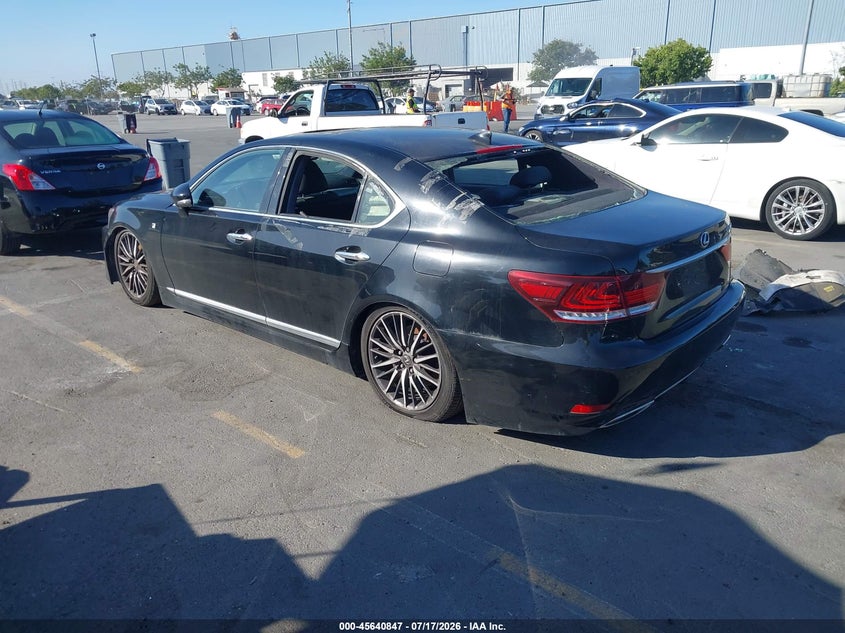 2014 Lexus Ls 460 VIN JTHBL5EF9E5128739 IAAI salvage auction — NORMAL WEAR, Clear - Dealer Only (California), sold $25 on 2026-07-27 (photo 3)