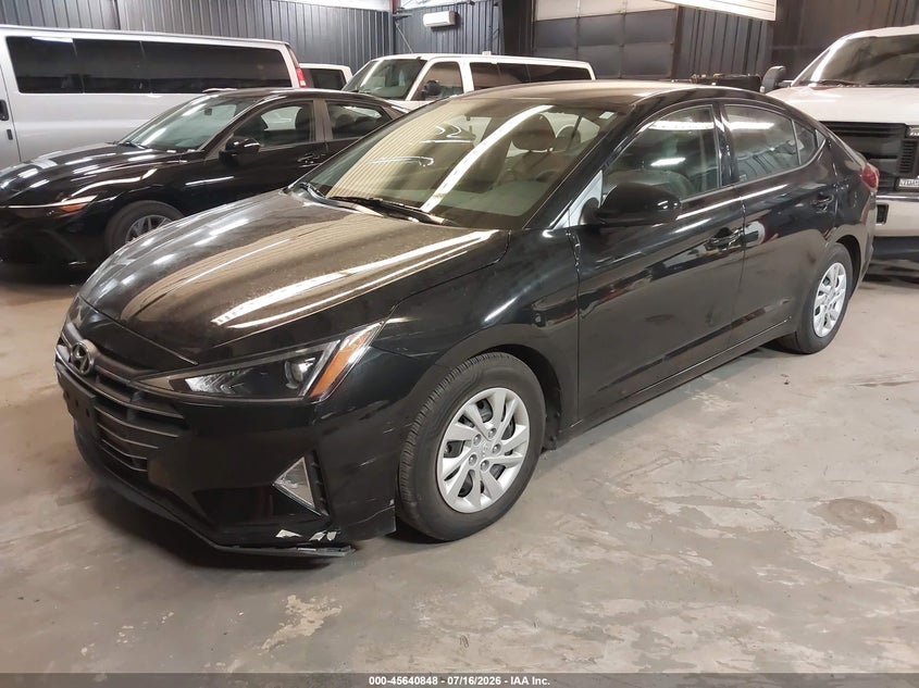 2019 Hyundai Elantra VIN 5NPD74LF2KH497112 IAAI salvage auction — LEFT FRONT, Sf97 (New York), sold $9,750 on 2026-08-20 (photo 2)