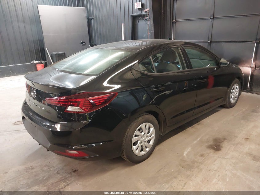2019 Hyundai Elantra VIN 5NPD74LF2KH497112 IAAI salvage auction — LEFT FRONT, Sf97 (New York), sold $9,750 on 2026-08-20 (photo 4)