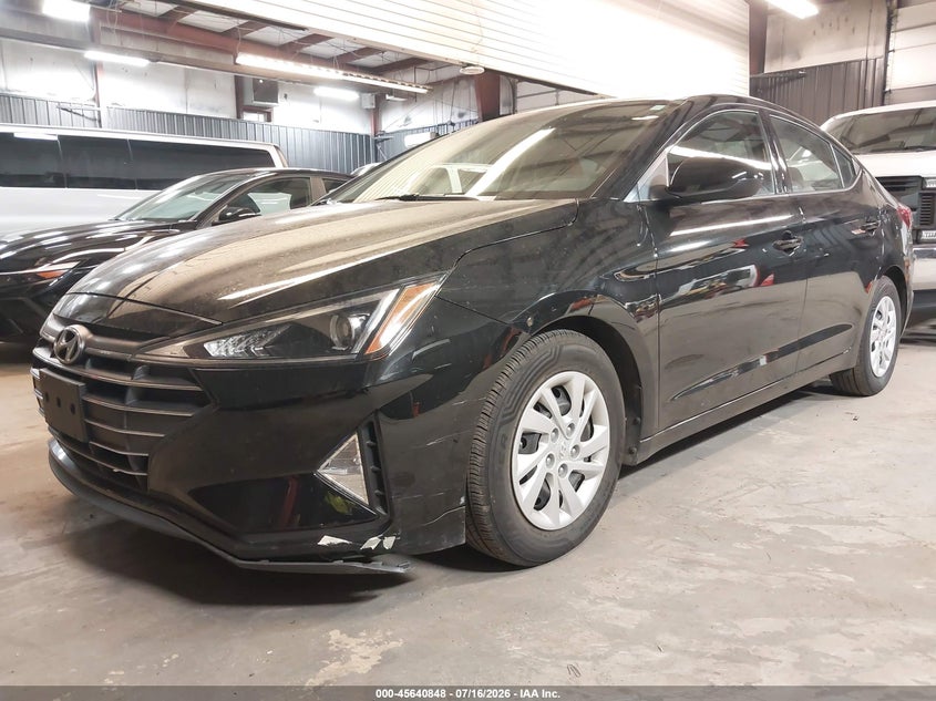 2019 Hyundai Elantra VIN 5NPD74LF2KH497112 IAAI salvage auction — LEFT FRONT, Sf97 (New York), sold $9,750 on 2026-08-20 (photo 6)