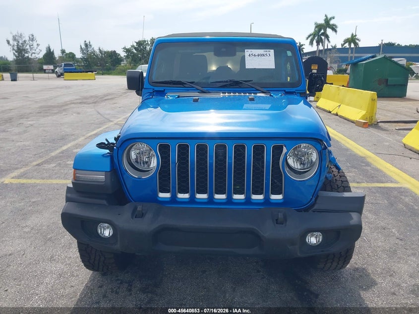 2021 Jeep Wrangler / VIN 1C4HJXEG9MW845057 IAAI salvage auction — ALL OVER, Clear (Louisiana), sold $8,500 on 2026-07-30 (photo 6)