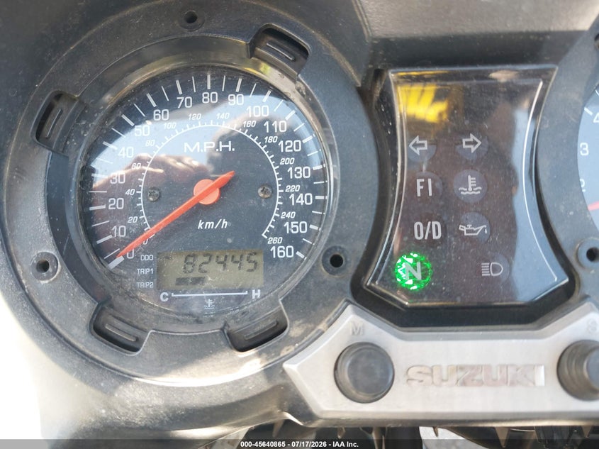 2002 Suzuki Dl1000 VIN JS1VT53AX22101093 IAAI salvage auction — NORMAL WEAR, Clear - Dealer Only (California), sold $1,200 on 2026-07-22 (photo 7)