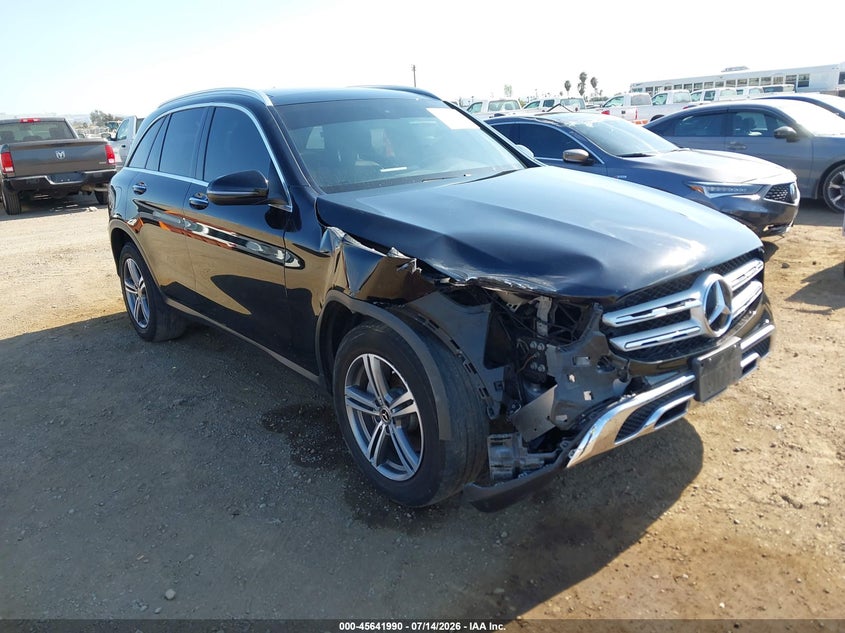2020 Mercedes-benz Glc VIN W1N0G8DB3LF858708 IAAI salvage auction — RIGHT FRONT, Salvage (California), sold $9,100 on 2026-07-29 (photo 1)