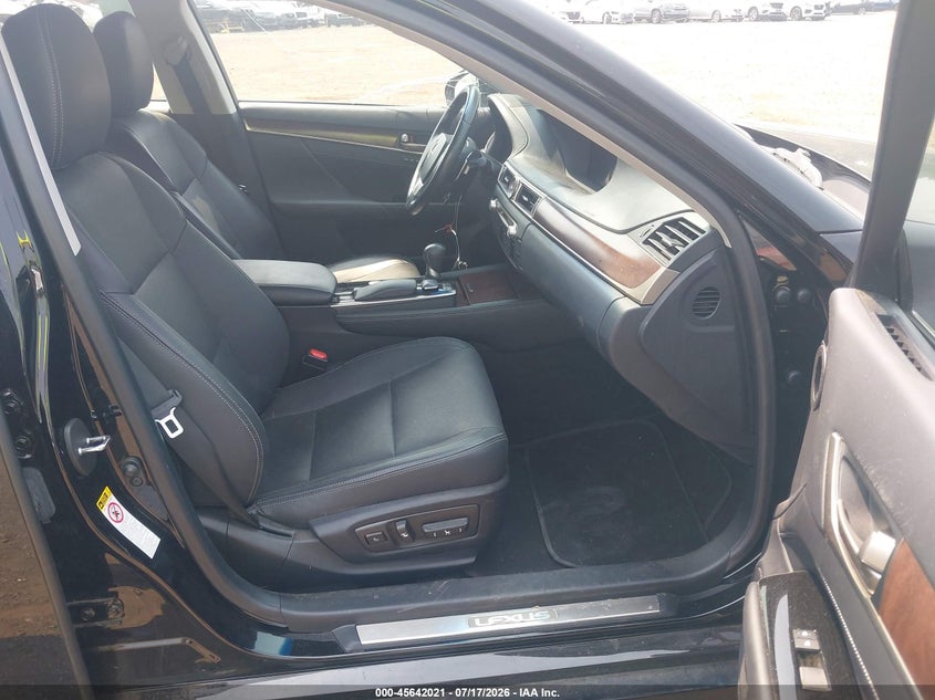 2014 Lexus Gs VIN JTHCE1BL6E5023142 IAAI salvage auction — LEFT SIDE, Salvage Title, sold $8,150 on 2026-08-26 (photo 5)