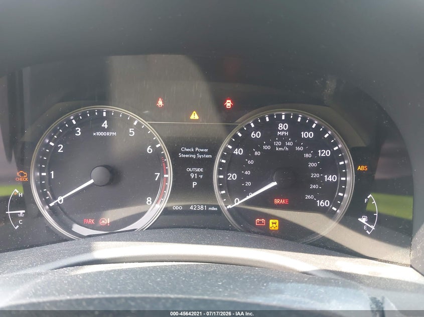 2014 Lexus Gs VIN JTHCE1BL6E5023142 IAAI salvage auction — LEFT SIDE, Salvage Title, sold $8,150 on 2026-08-26 (photo 7)
