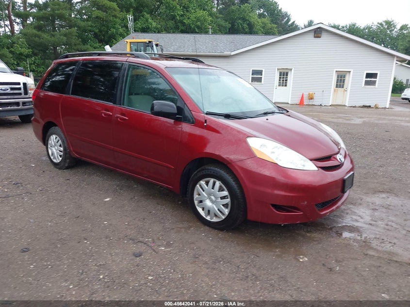 2009 Toyota Sienna VIN 5TDZK23CX9S281074 IAAI salvage auction — NORMAL WEAR, Original (Ohio), sold $1,050 on 2026-07-27 (photo 1)