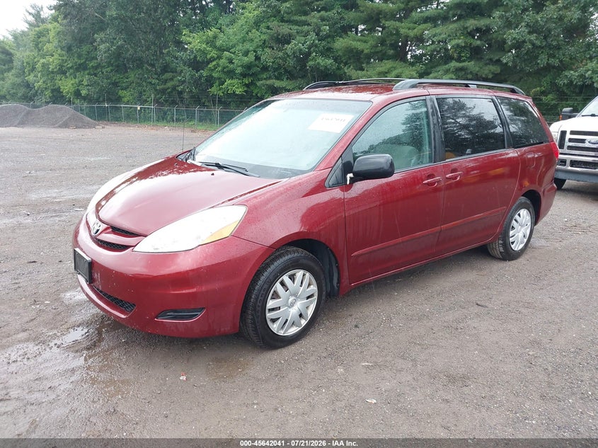 2009 Toyota Sienna VIN 5TDZK23CX9S281074 IAAI salvage auction — NORMAL WEAR, Original (Ohio), sold $1,050 on 2026-07-27 (photo 2)