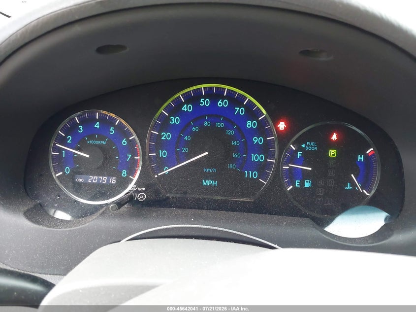 2009 Toyota Sienna VIN 5TDZK23CX9S281074 IAAI salvage auction — NORMAL WEAR, Original (Ohio), sold $1,050 on 2026-07-27 (photo 7)