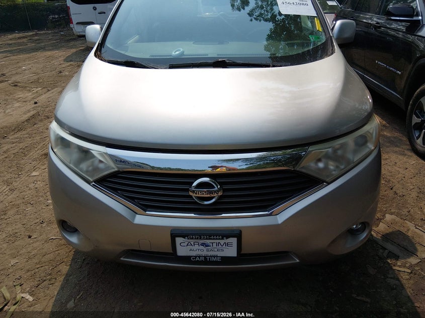 2011 Nissan Quest VIN JN8AE2KP9B9003655 IAAI salvage auction — NORMAL WEAR, Clear (Virginia), sold $225 on 2026-07-23 (photo 6)