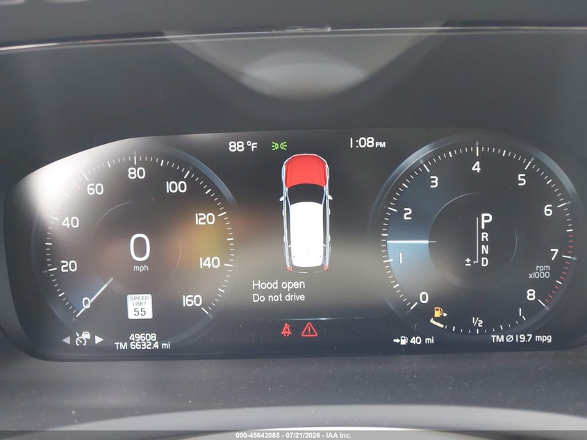 2021 Volvo Xc90 VIN YV4A22PK0M1732742 IAAI salvage auction — UNKNOWN, Wait Title, sold $14,300 on 2026-08-26 (photo 7)