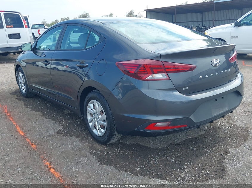 2020 Hyundai Elantra VIN 5NPD74LF9LH614105 IAAI salvage auction — NORMAL WEAR, SF97 (California), sold $12,700 on 2026-08-25 (photo 3)