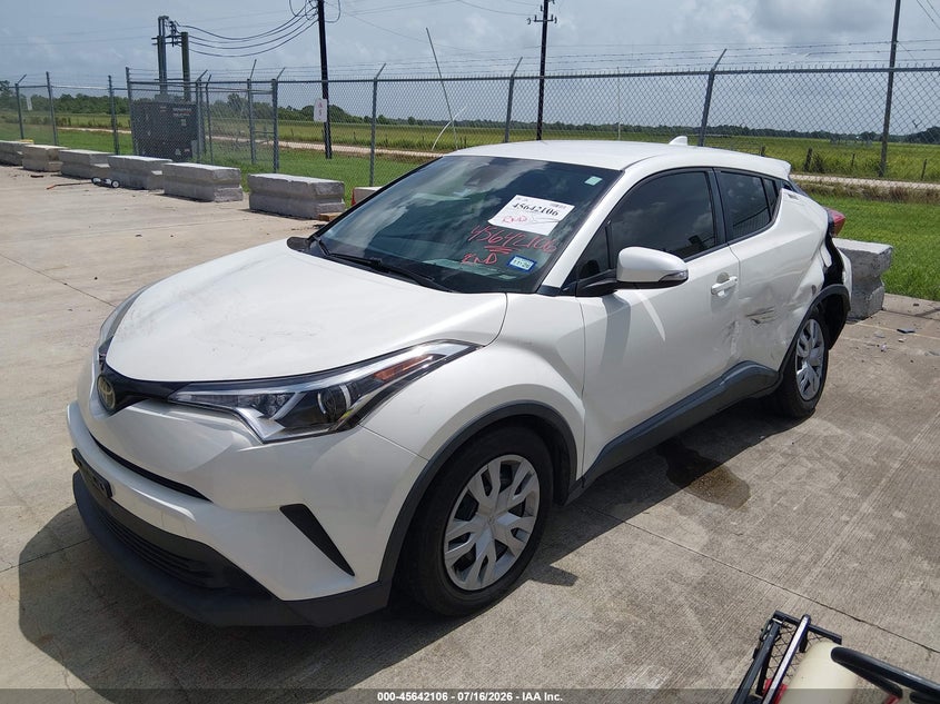 2019 Toyota C-hr VIN JTNKHMBX0K1060016 IAAI salvage auction — LEFT SIDE, Salvage Title, sold $7,400 on 2026-09-04 (photo 2)