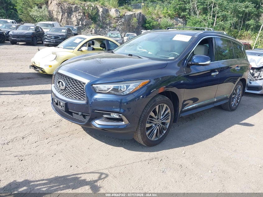 2019 Infiniti Qx60 VIN 5N1DL0MM0KC503871 IAAI salvage auction — SIDE, Salvage Title, sold $6,650 on 2026-09-08 (photo 2)
