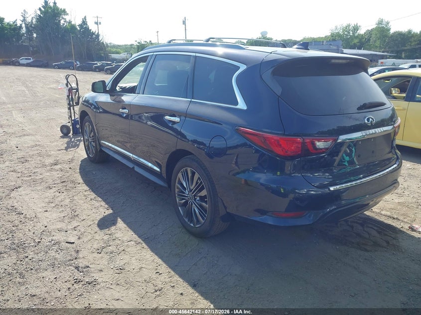 2019 Infiniti Qx60 VIN 5N1DL0MM0KC503871 IAAI salvage auction — SIDE, Salvage Title, sold $6,650 on 2026-09-08 (photo 3)