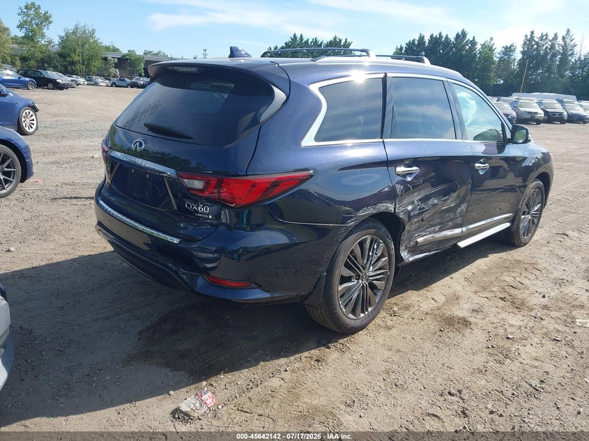 2019 Infiniti Qx60 VIN 5N1DL0MM0KC503871 IAAI salvage auction — SIDE, Salvage Title, sold $6,650 on 2026-09-08 (photo 4)