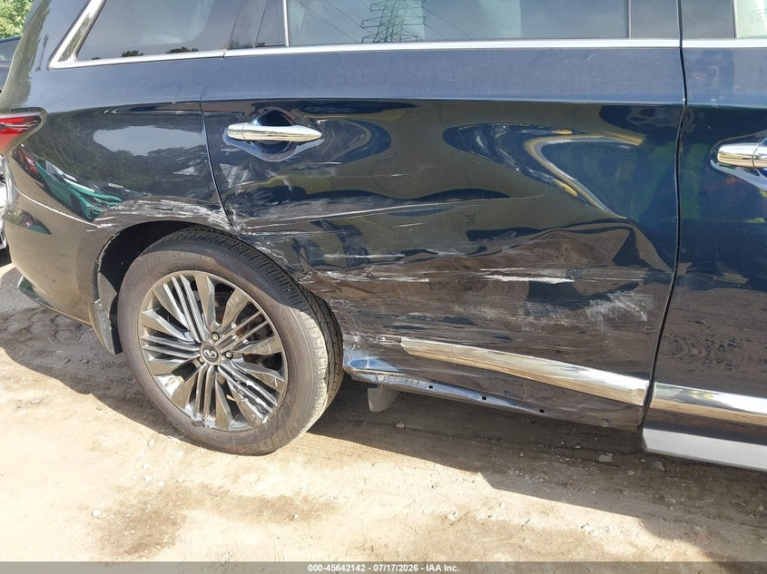 2019 Infiniti Qx60 VIN 5N1DL0MM0KC503871 IAAI salvage auction — SIDE, Salvage Title, sold $6,650 on 2026-09-08 (photo 6)