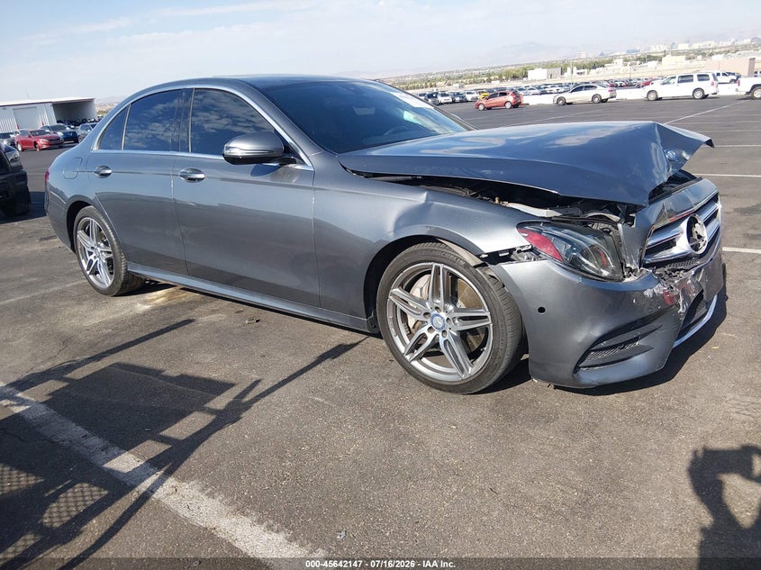 2017 Mercedes-benz E-klasse VIN WDDZF4JB2HA087277 IAAI salvage auction — FRONT END, Salvage (Nevada), sold $5,800 on 2026-08-01 (photo 1)
