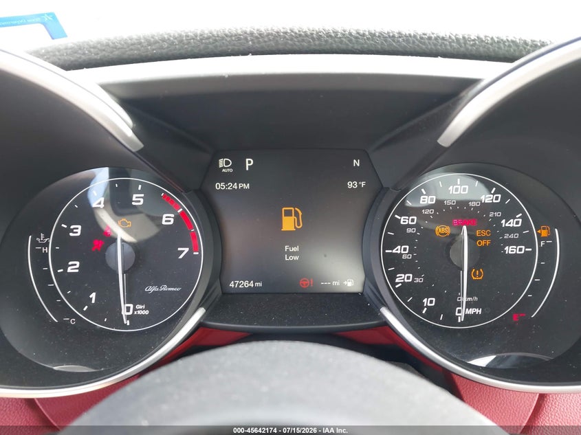 2018 Alfa romeo Giulia VIN ZARFAECN3J7580788 IAAI salvage auction — LEFT FRONT, Salvage Title, sold $4,950 on 2026-09-02 (photo 7)